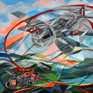 DINAMISMO AEREO SUL CASTELLO — Juan Arias Gonano